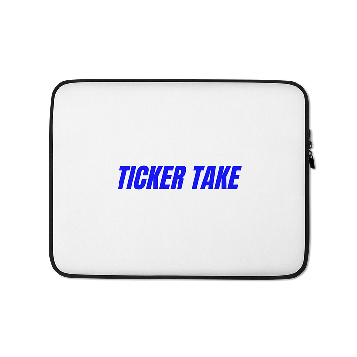 Ticker Take Laptop Sleeve product image (1)