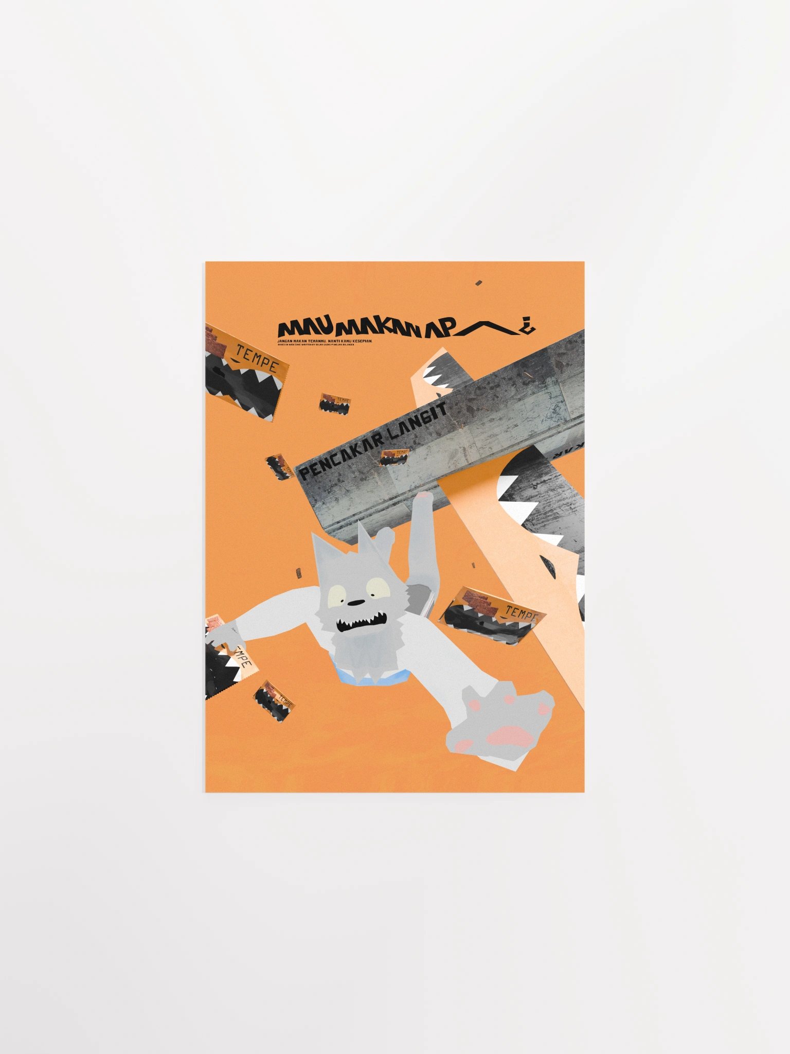 MMA | Gix Falling Poster (Paper) product image (2)