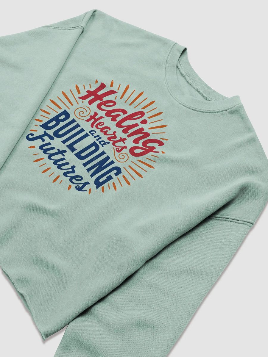 Healing Hearts & Building Futures Crop Sweatshirt product image (13)