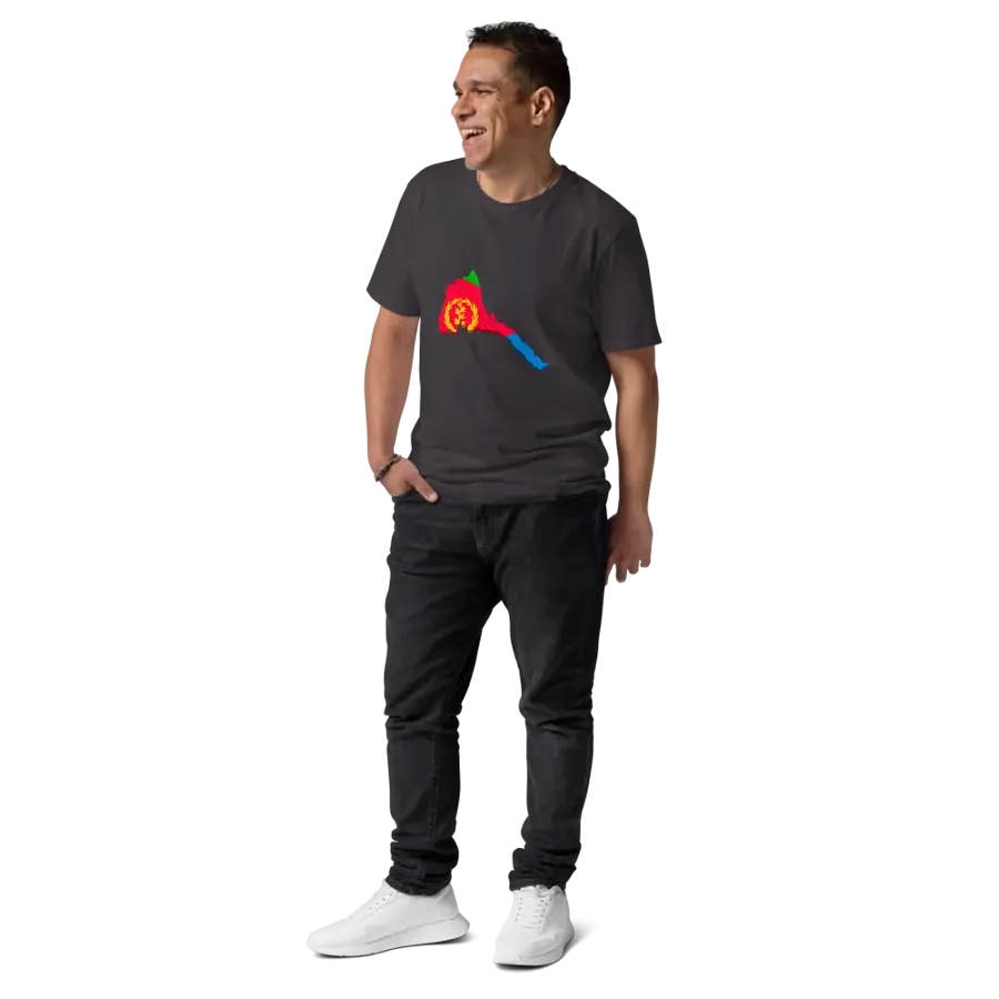 Eritrea Emblematic Map Organic Tee product image (144)