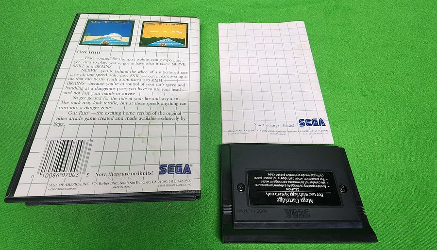 SEGA MASTER SYSTEM - OutRun - CIB product image (2)