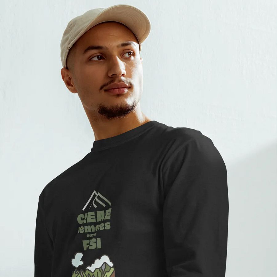 Memories Outdoors Organic Long Sleeve t-shirt product image (6)