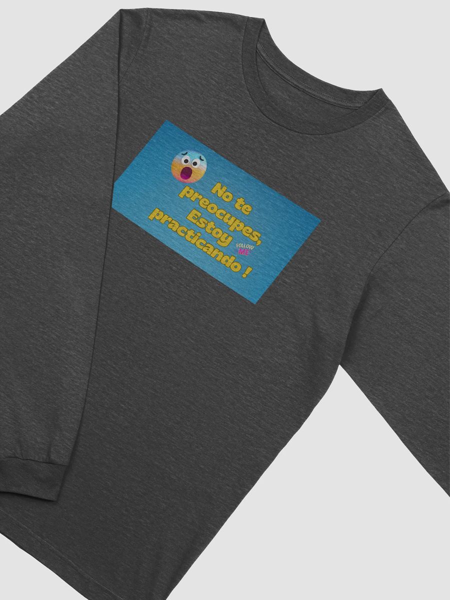 Surprised Emoji Practice Long Sleeve Tee product image (3)