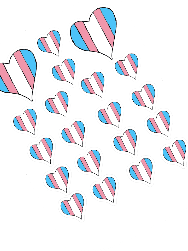 Rain's Heart x20 (Sticker Pack) product image (1)