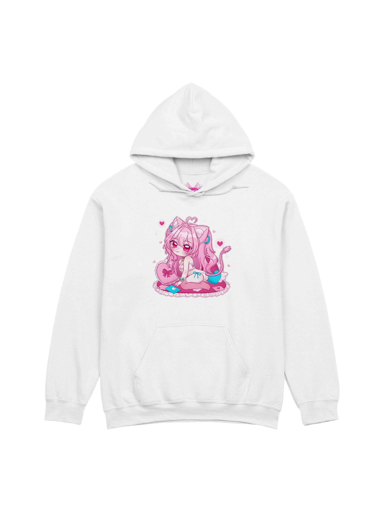 Chibi Playful Kitty Hoodie product image (1)