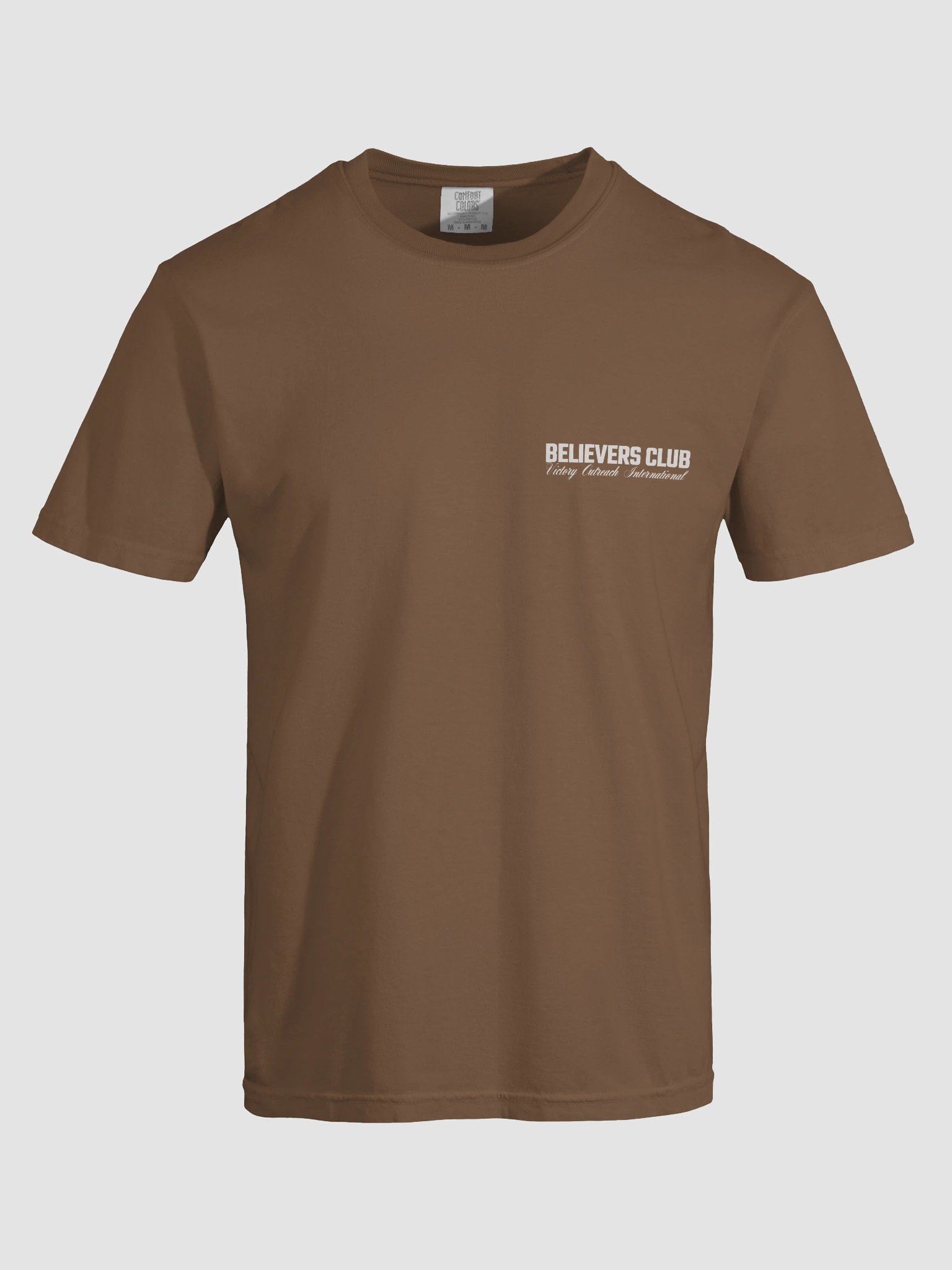 Believers Club Espresso T-shirt product image (5)