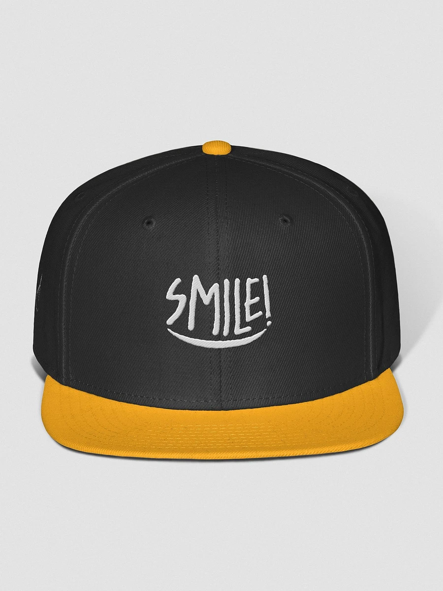 Cappellino “SMILE!” snapback - ricamo bianco product image (3)