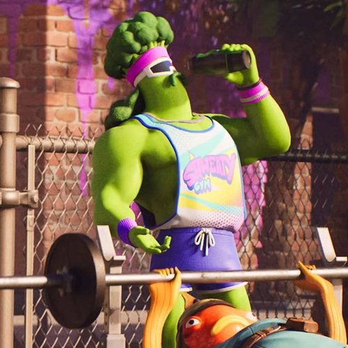 IS THAT A GODDAMN MACHO BROCCOLI IN FORTNITE?!?! 😱🤯
(Where are my royalties Epic? 😜)