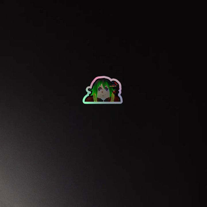 Random User Holographic Sticker product image (2)