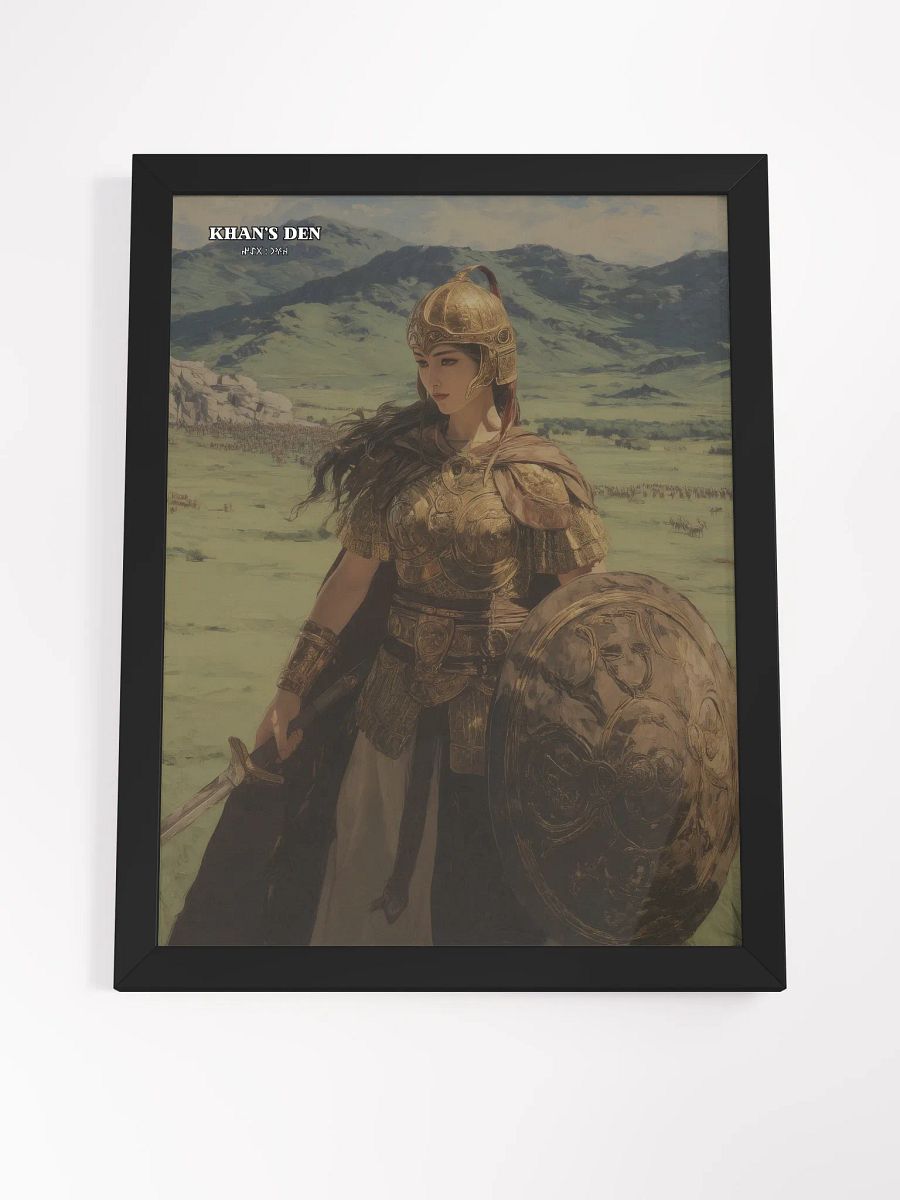 "Daughter of the Steppe" – Framed Art Print product image (11)