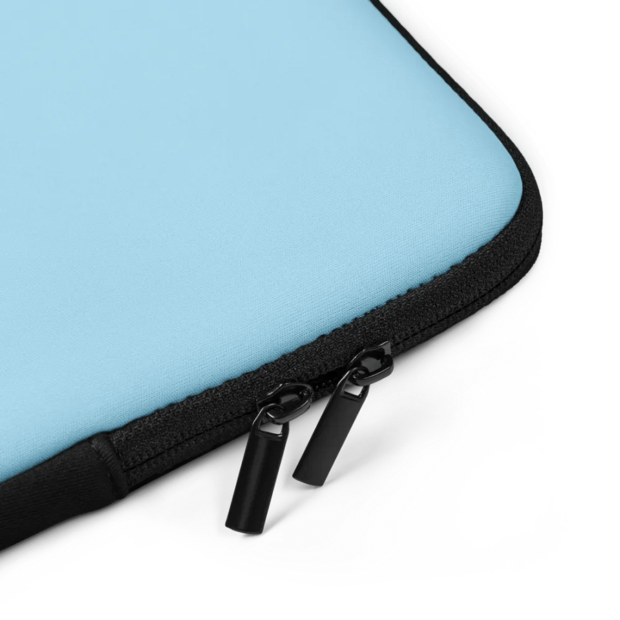 Sky Blue Laptop Sleeve product image (4)