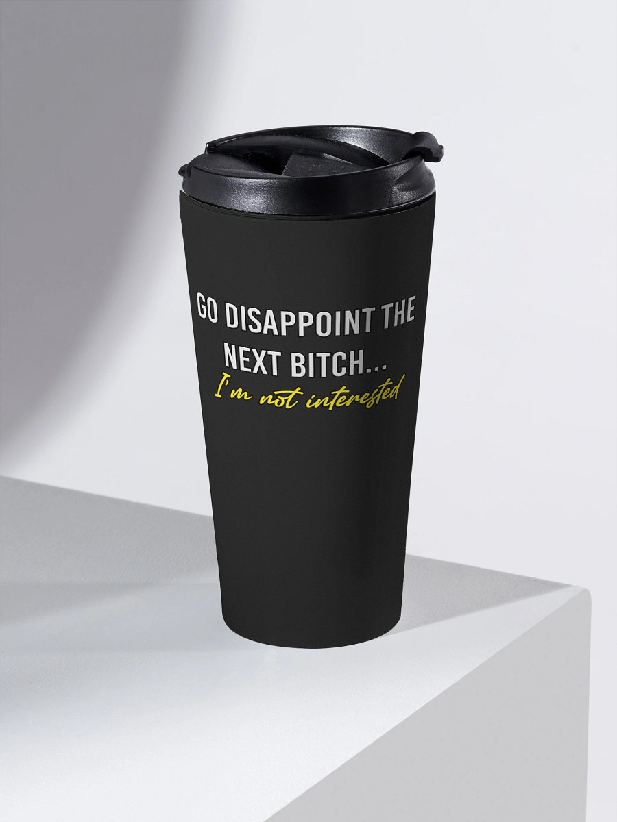 nope snark - disappoint travel mug product image (2)