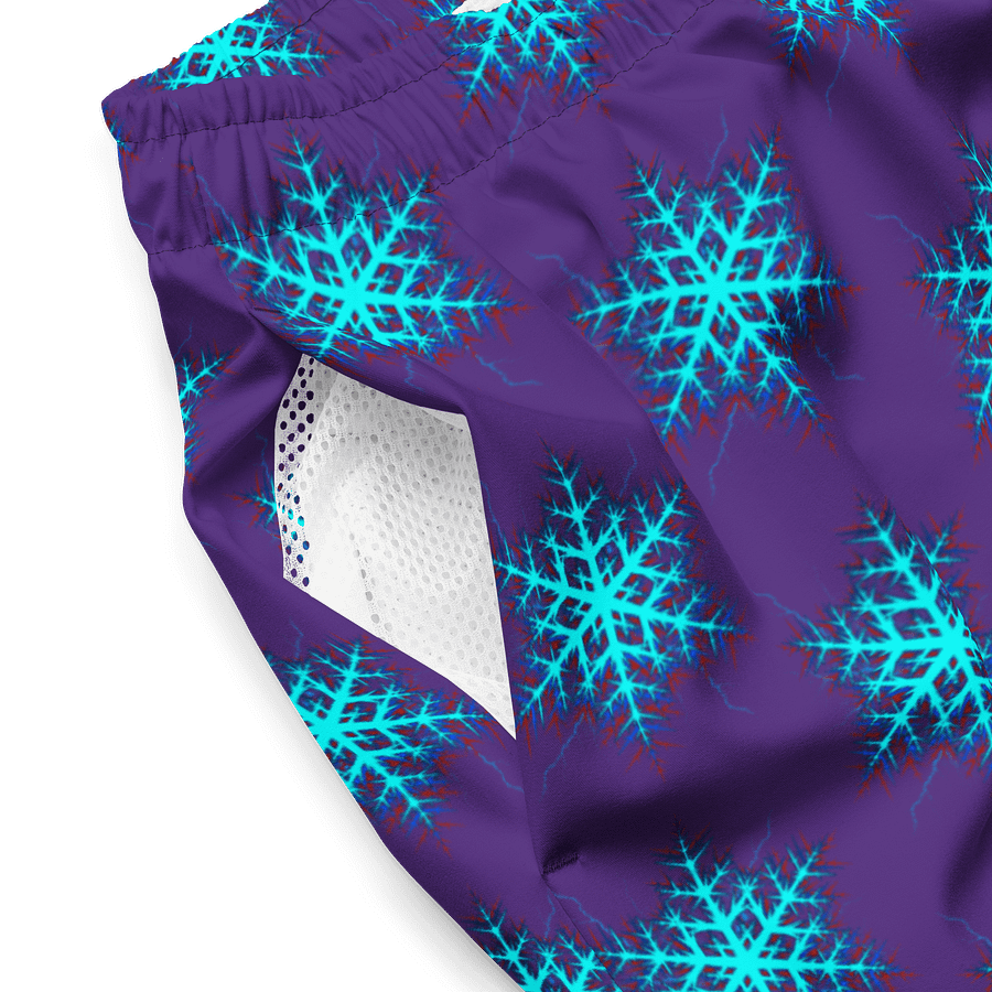 WICKED WINTERS ELECTRIC SNOWFLAKE SWIM SHORTS product image (4)