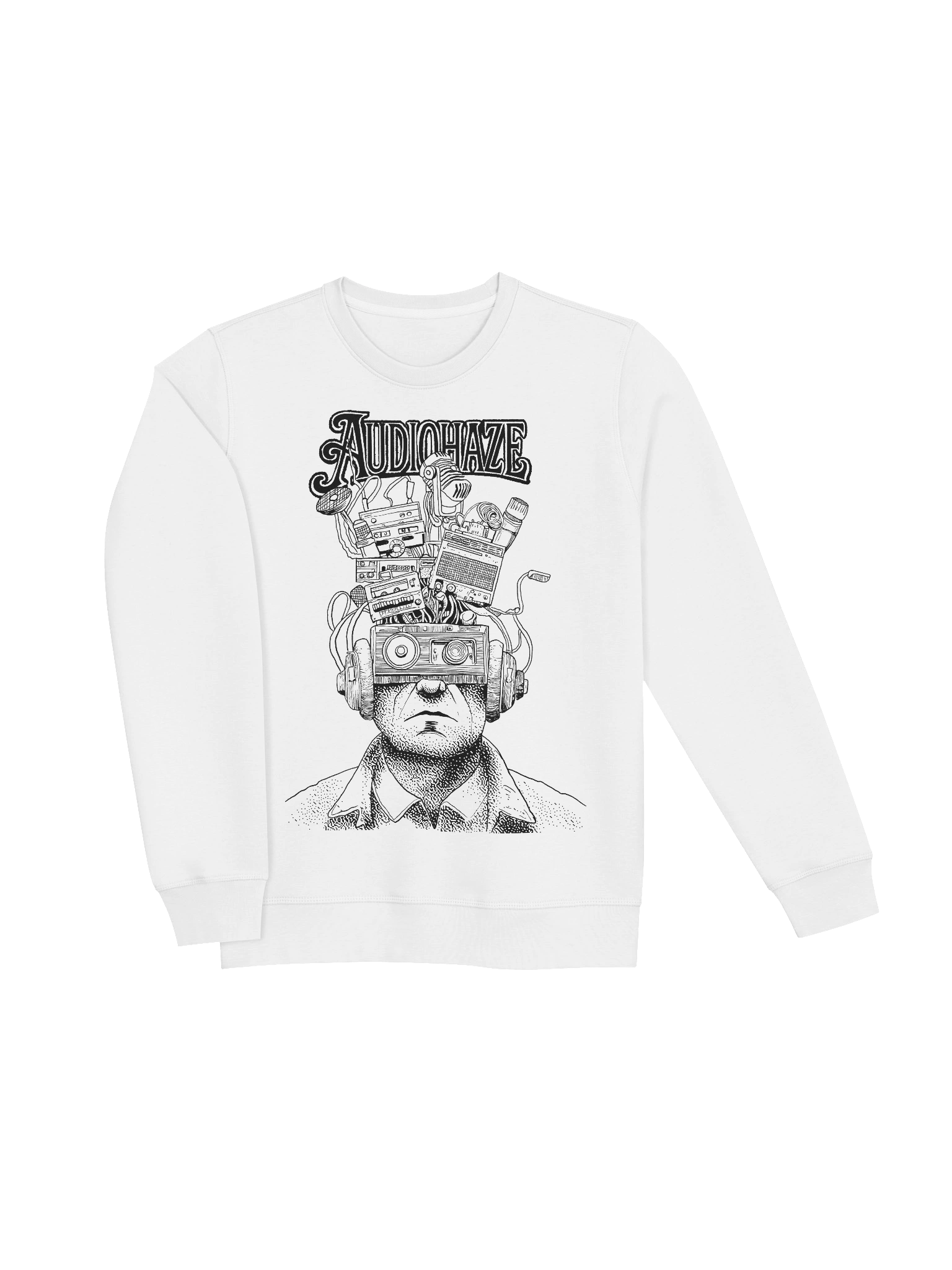 Audio Brain White Sweatshirt product image (3)