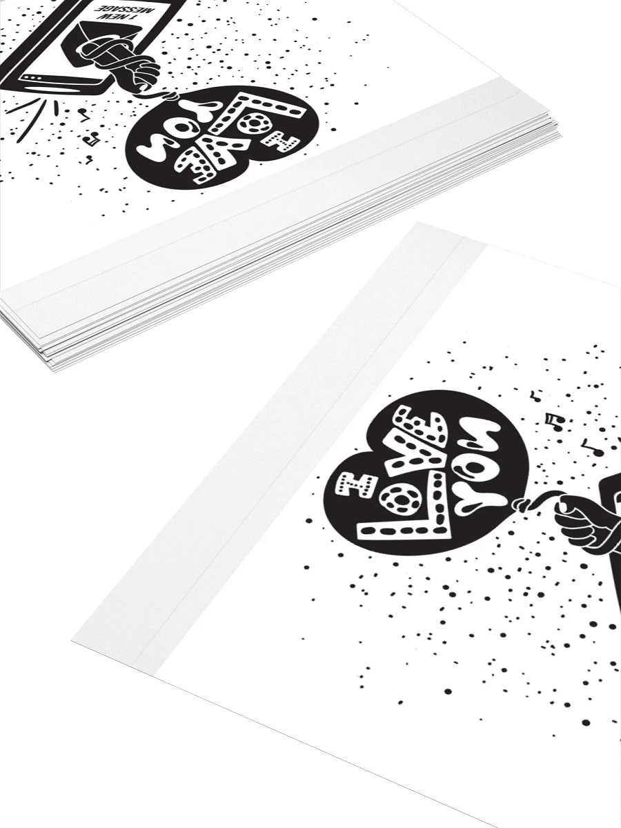 Whimsical Love Message Sticker product image (12)