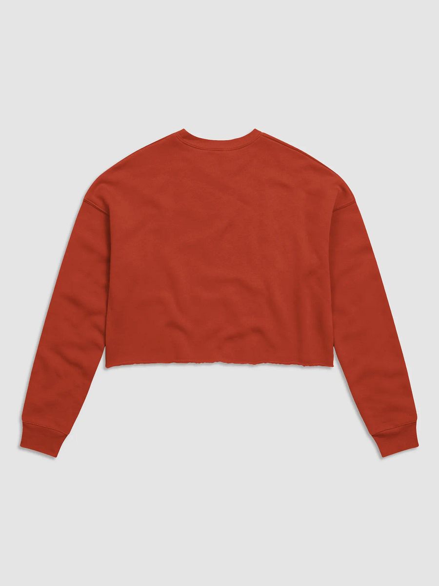 BUIII Originals Logo Women's Fleece Crop Sweatshirt product image (9)