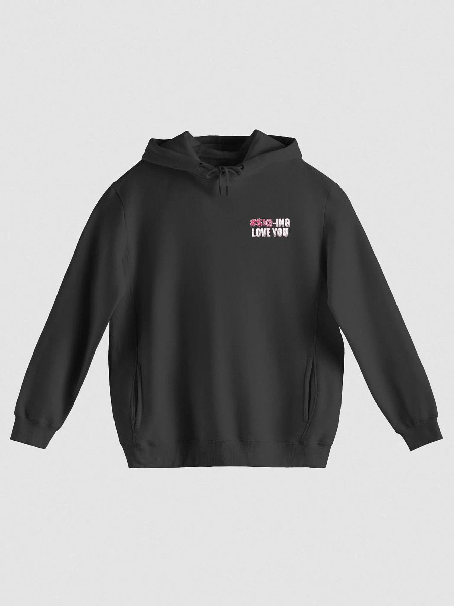 bleeping love you hoodie - men's product image (2)