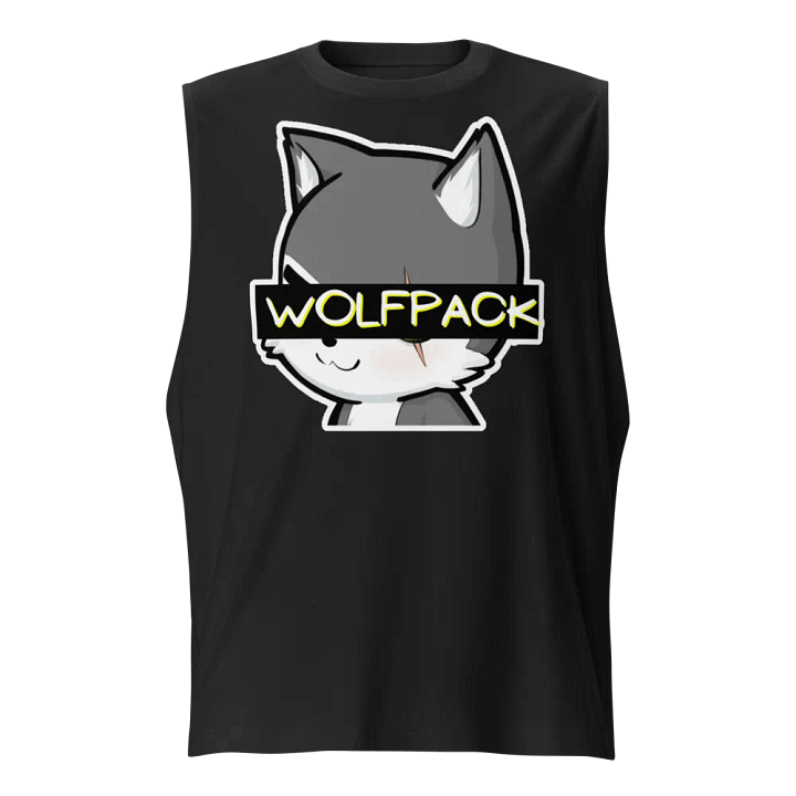 Unisex WOLFPACK Muscle Shirt (Chibi Wolf) product image (1)