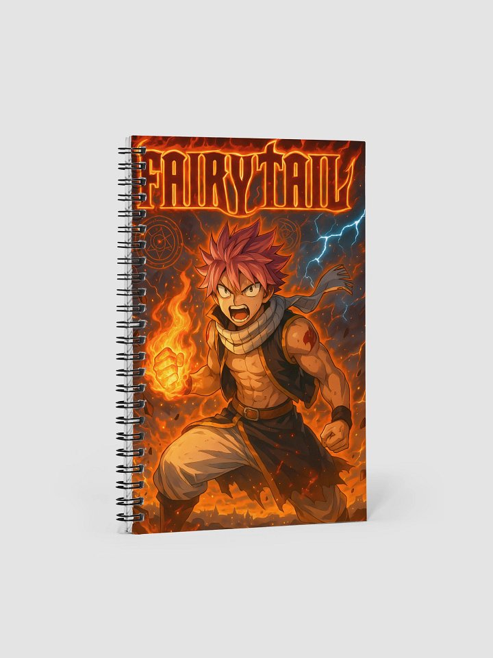 Fairy Tail – Natsu Firestorm Spiral Notebook product image (1)