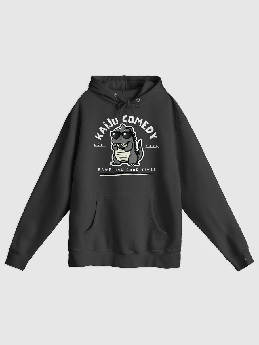 Kaiju Comedy (original Design) WHT words Hoodie product image (2)