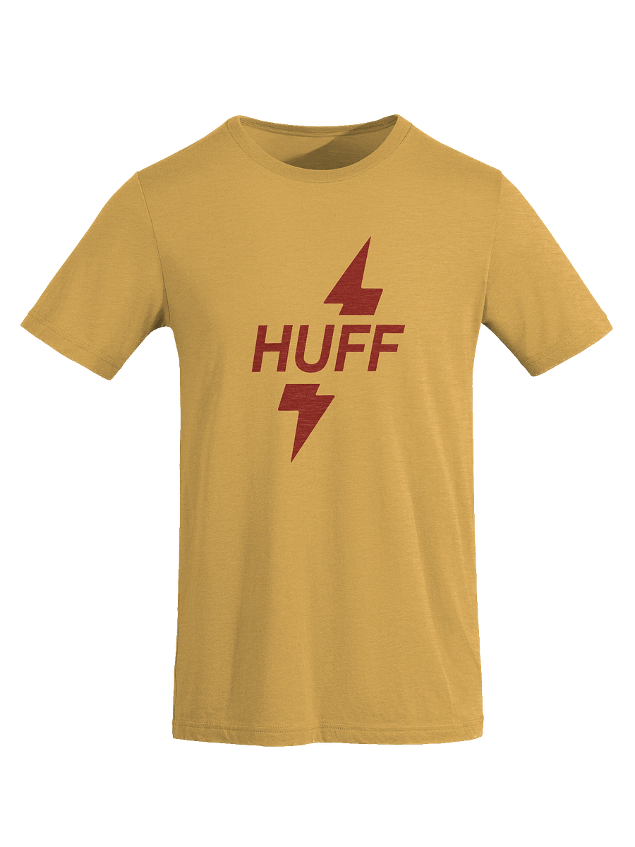 Huff Bolt Short Sleeve T-Shirt Yellow (Large Logo) product image (8)