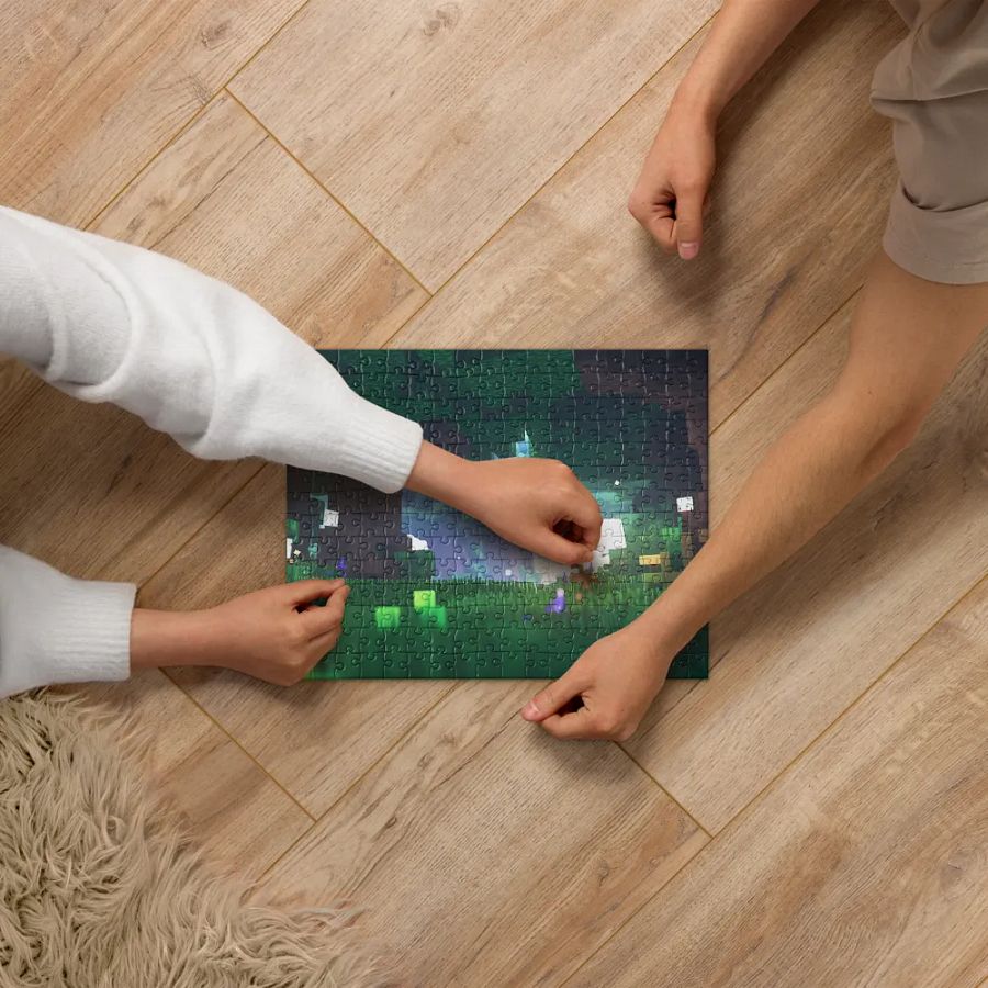 MineCraft Forest Jigsaw Puzzle product image (2)