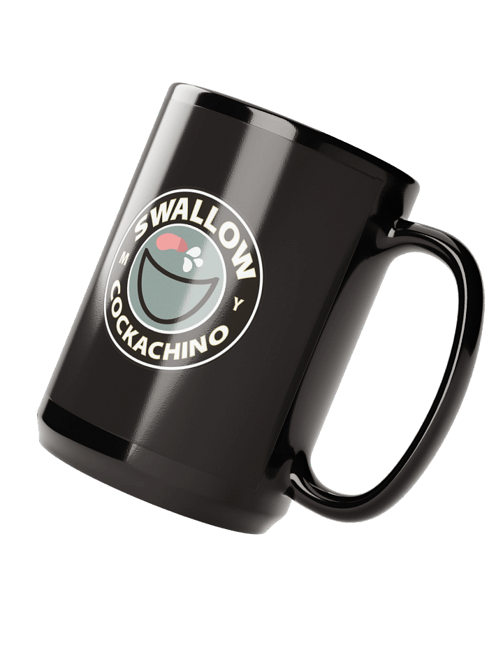 Swallow My Cockachino Mug (black) product image (2)
