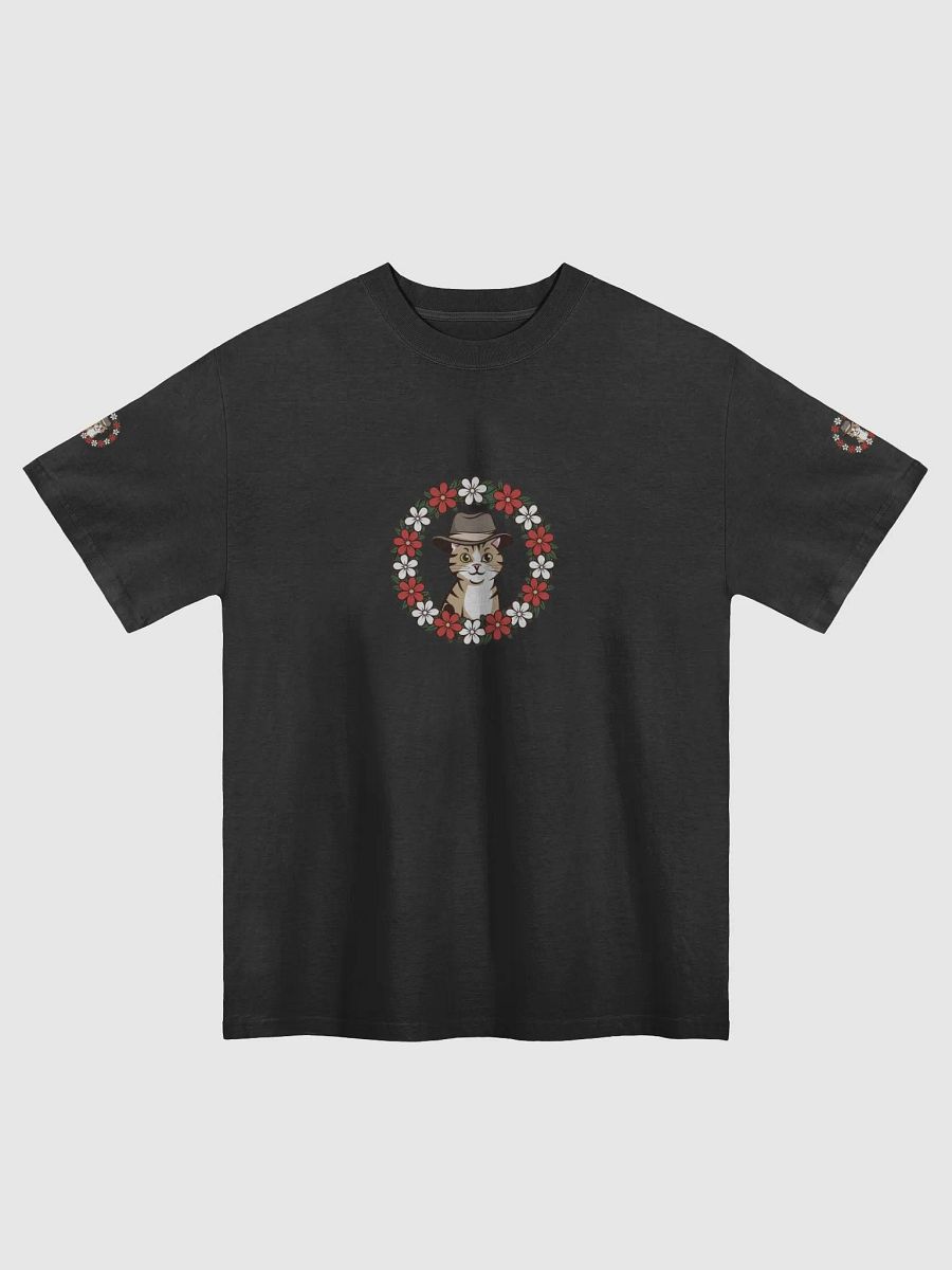Feline Finesse Floral T-Shirt product image (1)