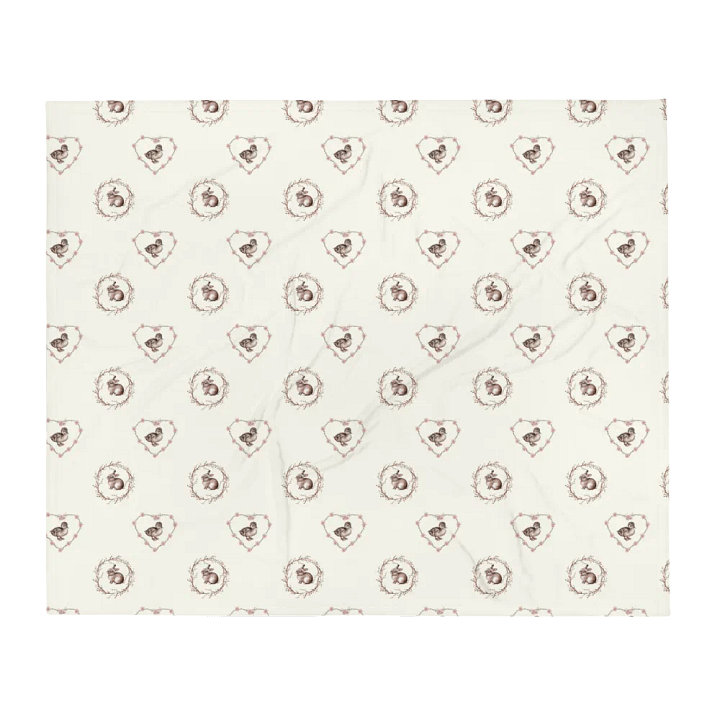 BUNNY AND DUCKS NURSERY BLANKET product image (2)