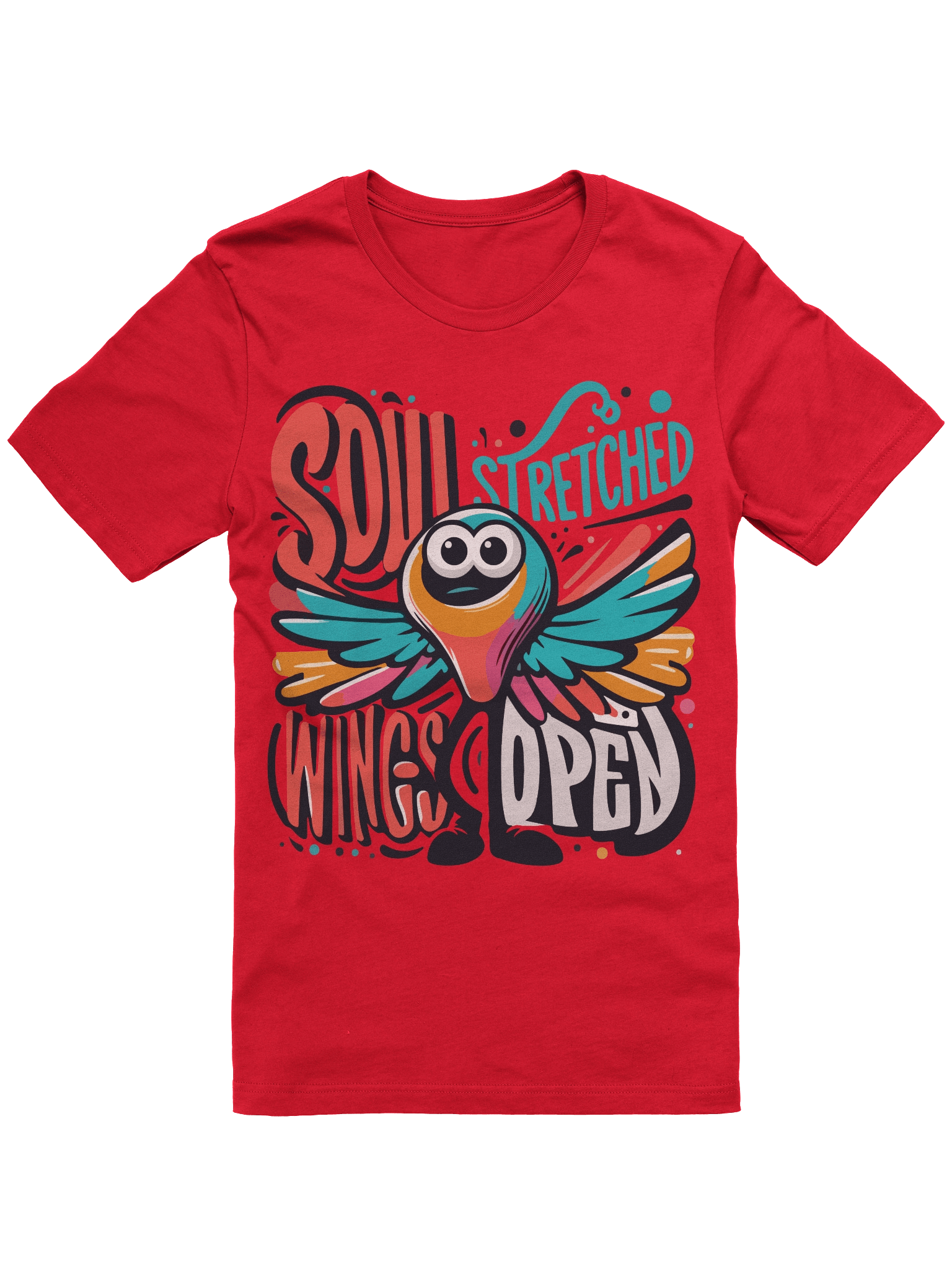 Soul Stretched Wings Open T-Shirt product image (1)