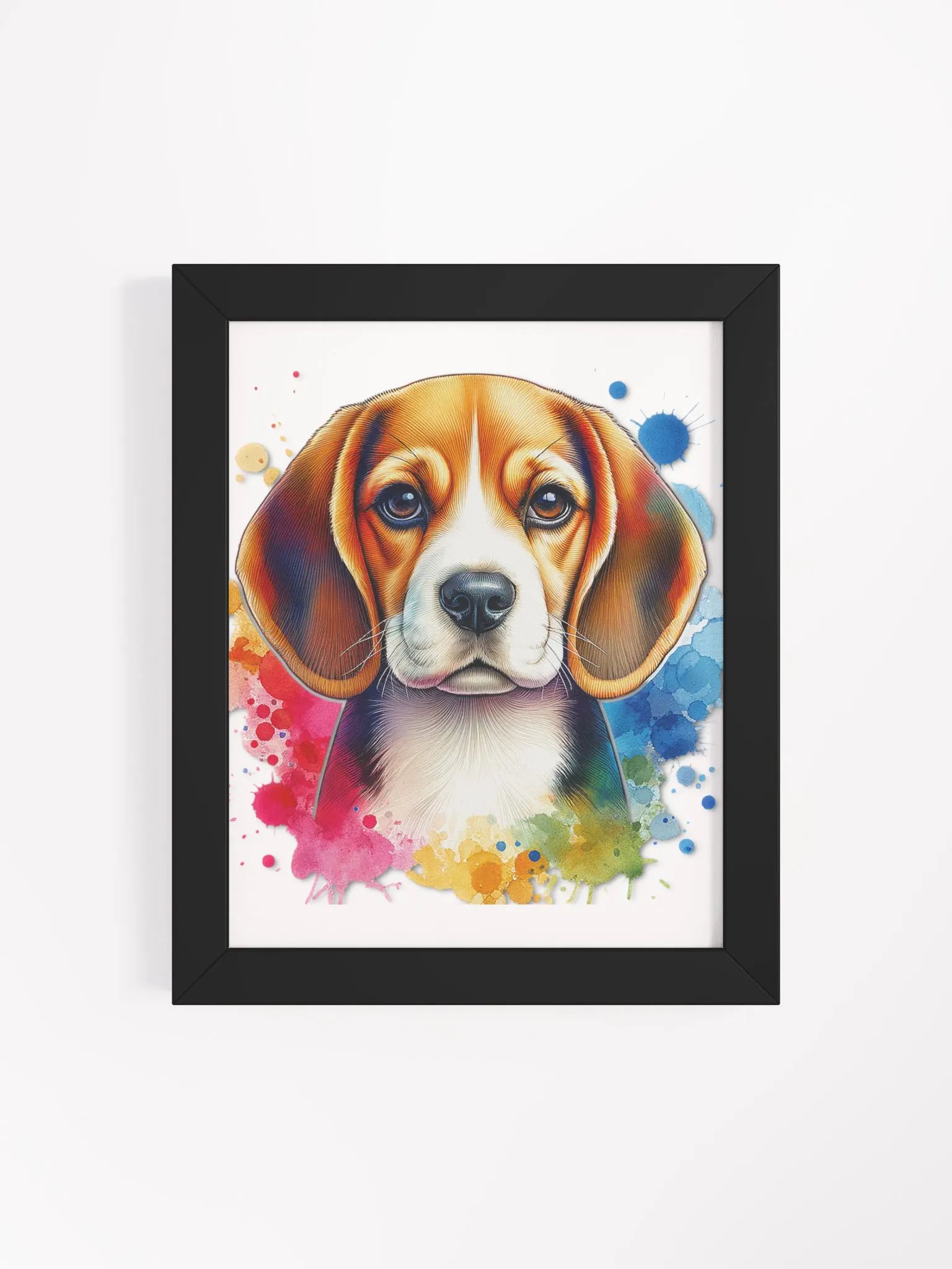 Beautiful Beagle Watercolor Art Print product image (70)