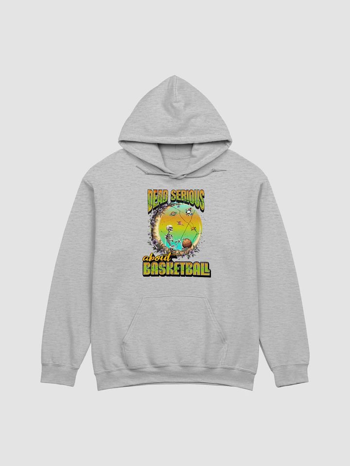 Dead Serious About Basketball Skeleton Cosmic Hoodie product image (1)