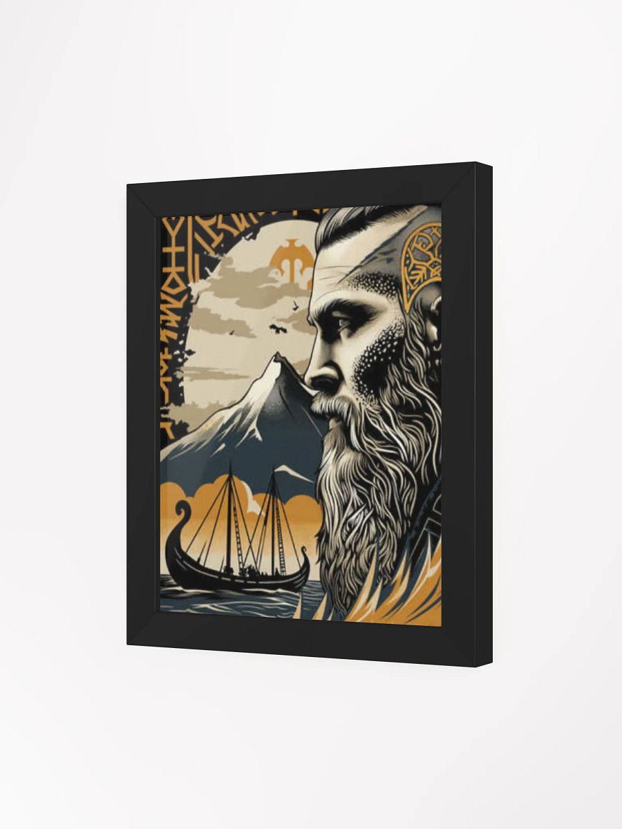 "Echoes of the North" Framed Viking Portrait | Forged In Valhalla product image (3)