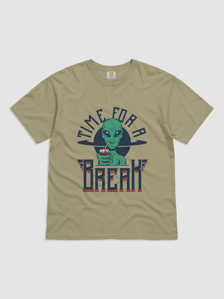 Alien Break Time T-Shirt product image (11)