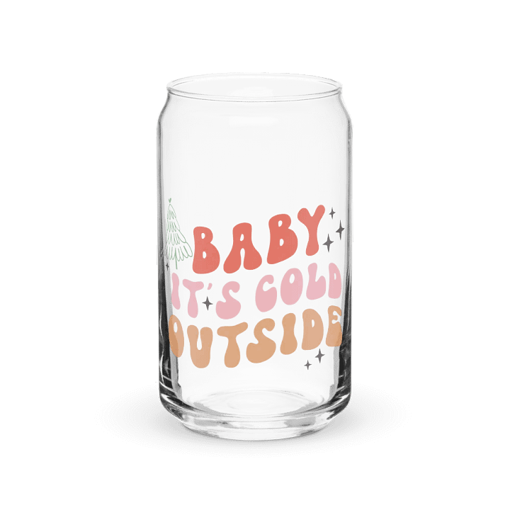 Festive Cheers Can-Shaped Glass product image (2)