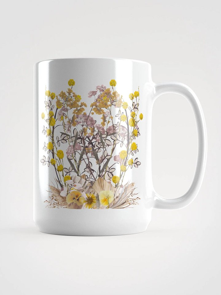 Botanical Flower Mug 15 Oz. product image (1)