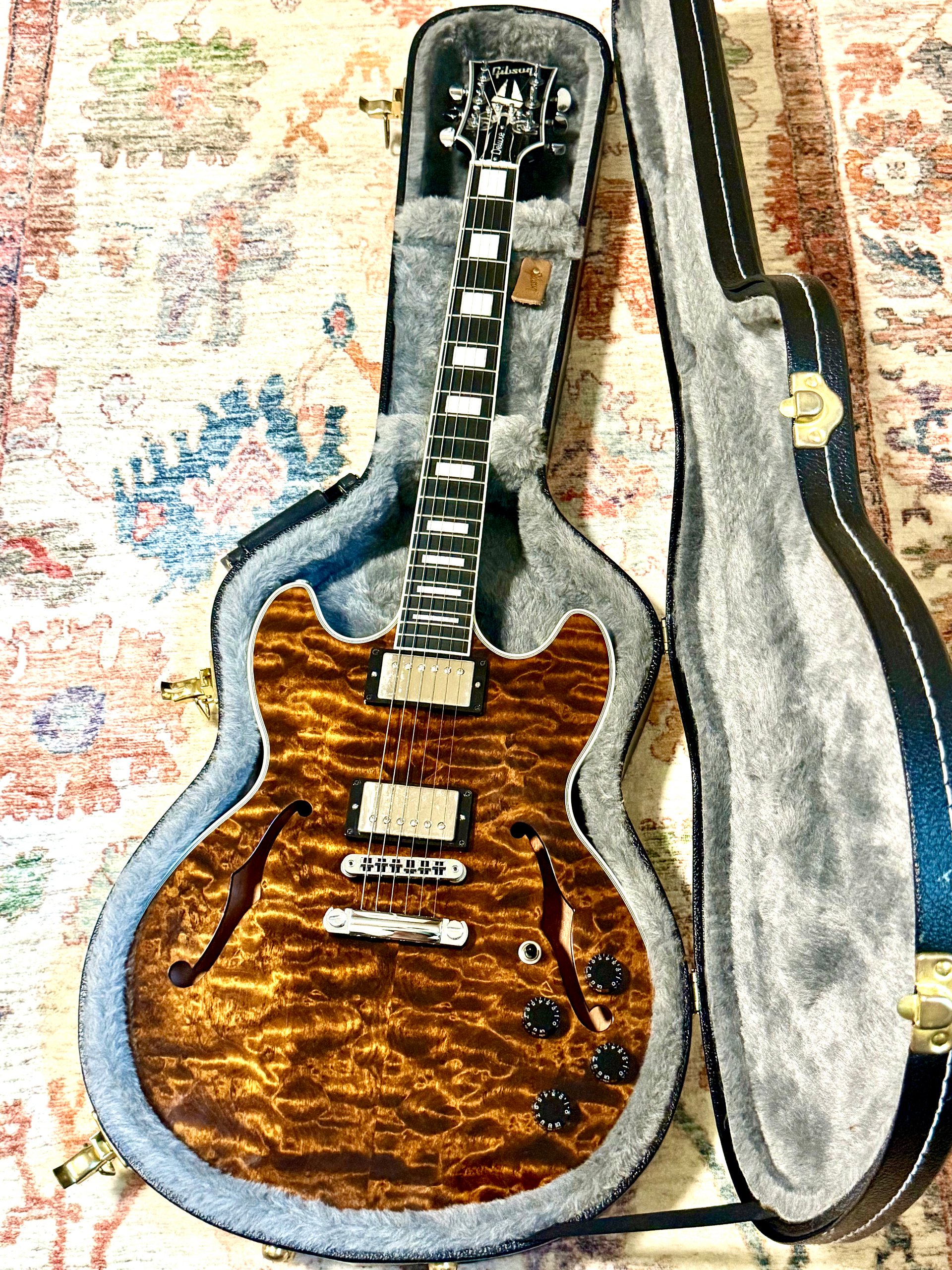 2016 Gibson Midtown Deluxe "CURLY ROOT-BEER" + OHSC product image (9)