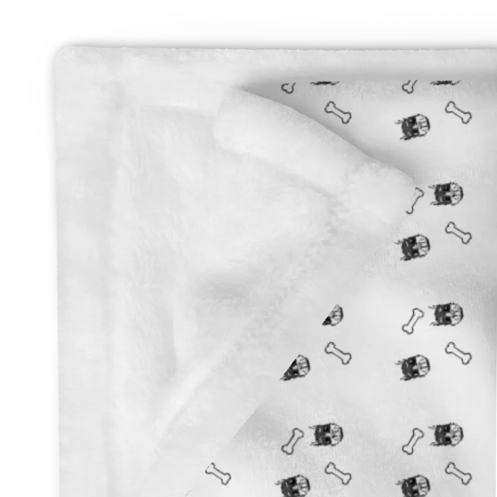 Rubberhose Pup & Bone - Throw Blanket product image (12)