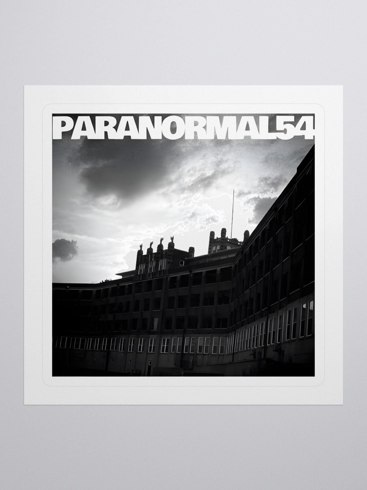 Waverly Hills Paranormal 54 Investigation KISS Cut Sticker product image (1)
