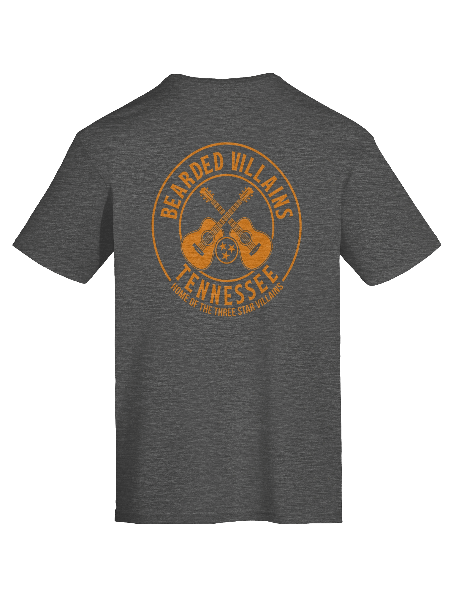 TSV Bearded Villains Tennessee T-Shirt | Bold Vols Guitar Design | Brotherhood & Southern Pride Tee product image (11)
