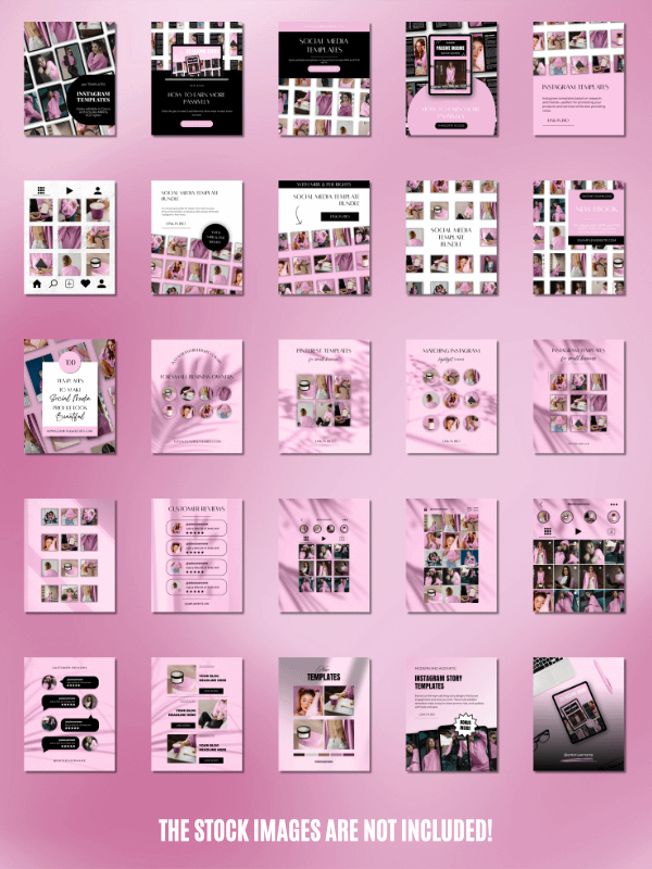 MRR/PLR Instagram Templates for Digitals product image (3)