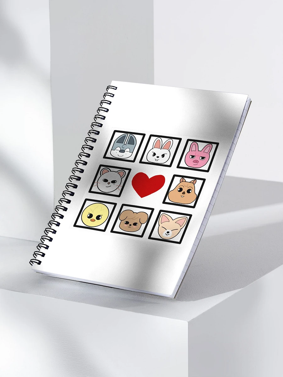 OT8 skzoo tiles with heart - Notebook product image (4)