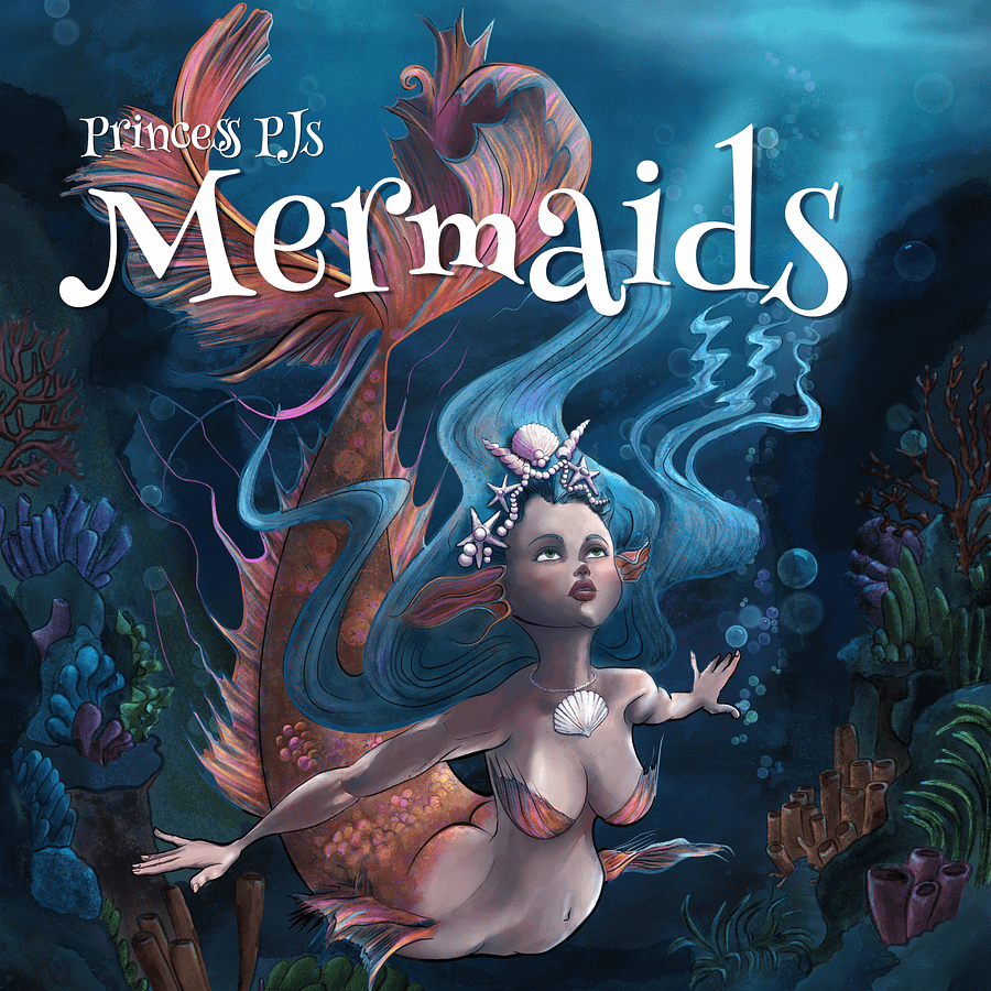 Princess PJs Mermaids -- art book product image (1)