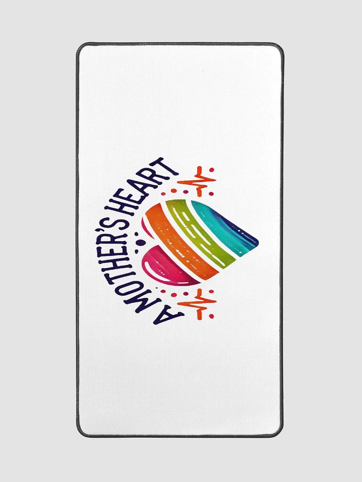 Mother's Heart Desk Mat product image (2)