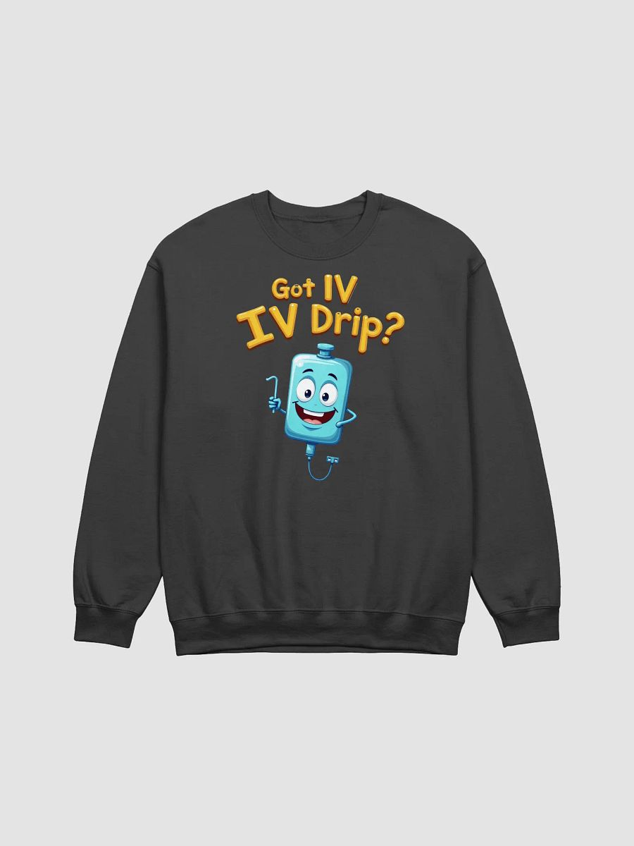 Smiling IV Drip Crewneck Sweatshirt product image (8)