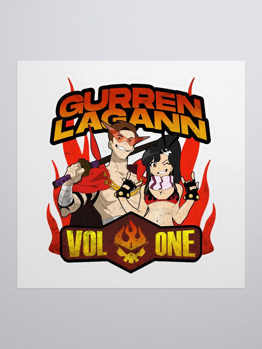 V1 Gurren Lagann Sticker product image (1)