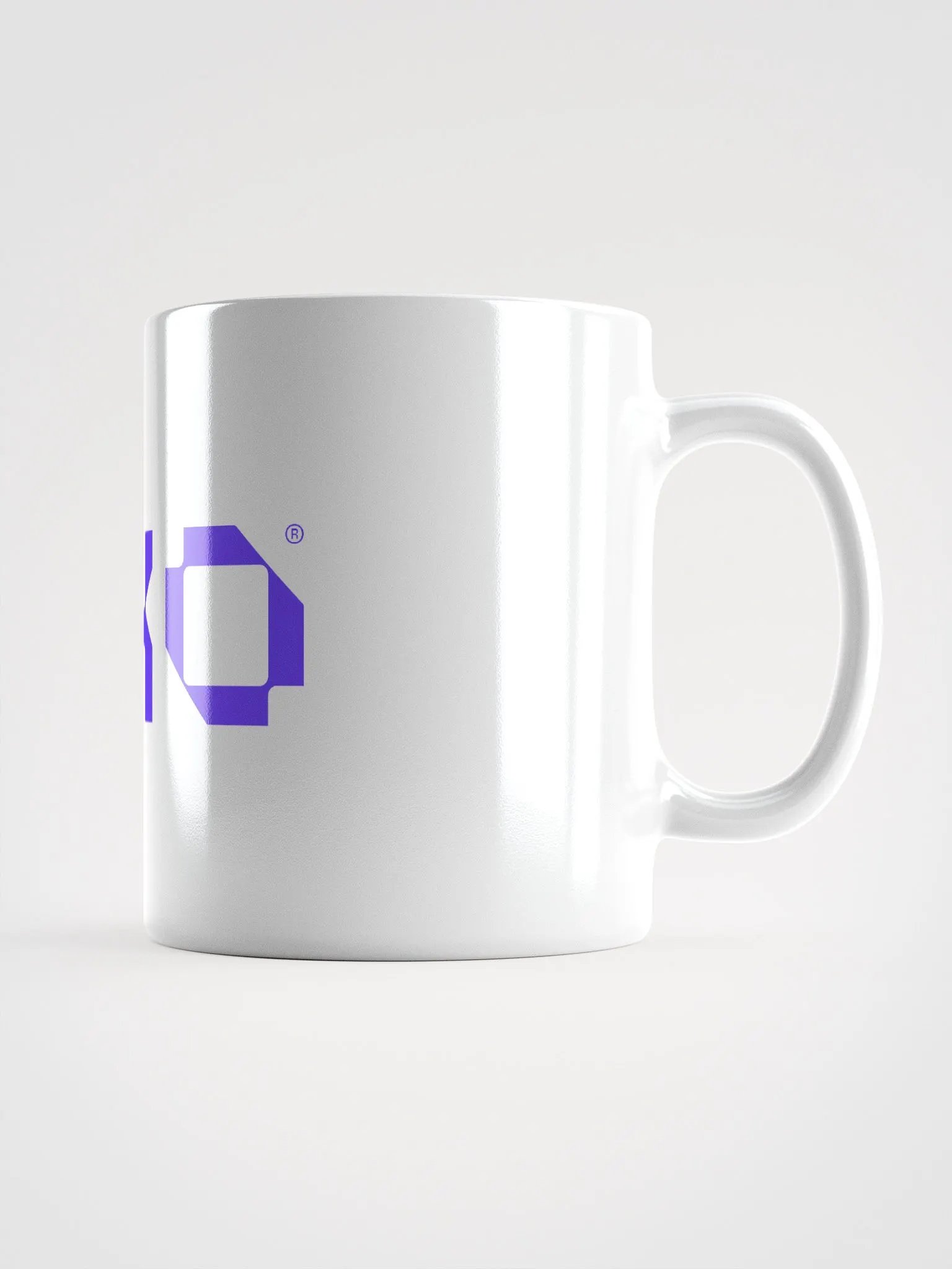 EKO's Purple Logotype Mug (White) product image (1)