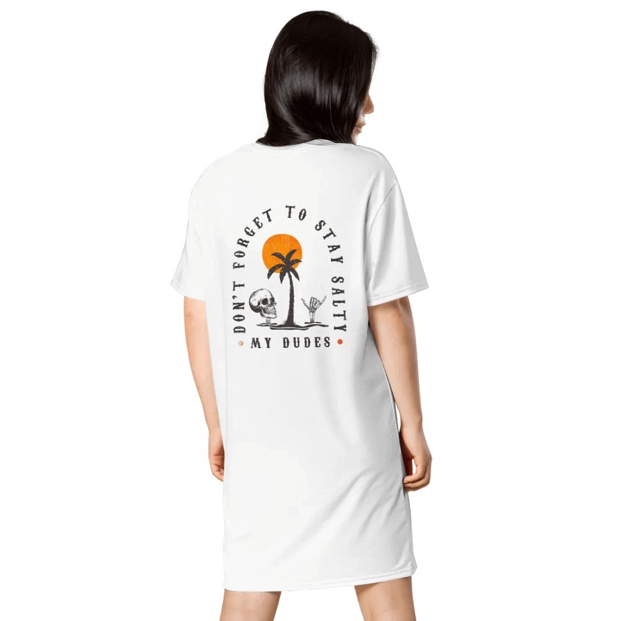 'Stay Salty' T-shirt Dress product image (2)