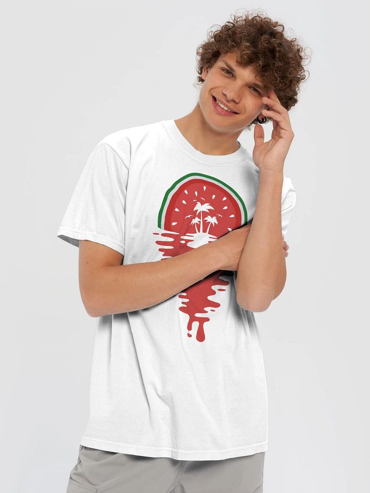 Sunset watermelon juice Melting - Garment-Dyed Cotton Tee product image (66)