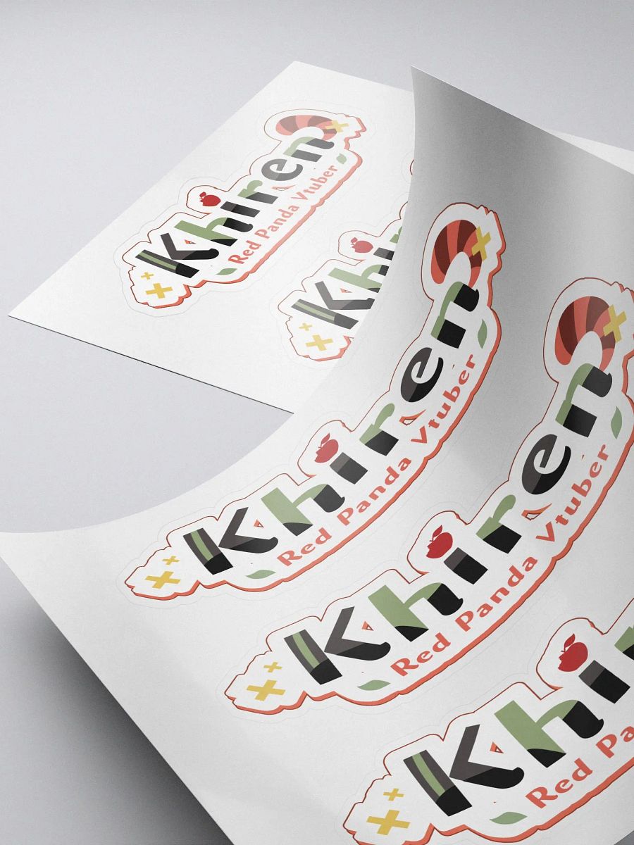 Khiren - Logo Sticker - Set of 3 product image (4)